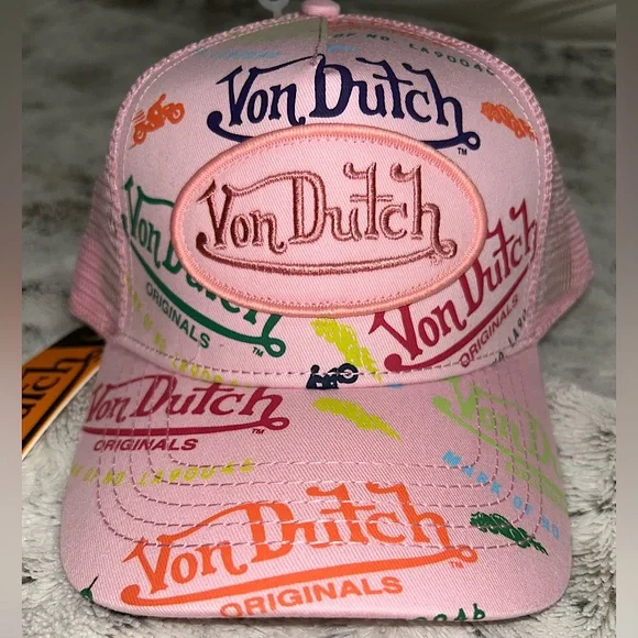Von Dutch | Accessories | Last Nwt Von Dutch Aop Pink All  display picture 1